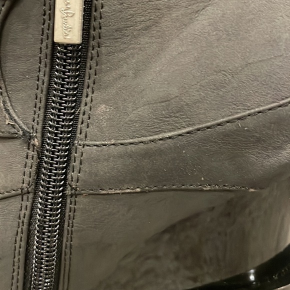 MICHAEL ANTONIO STUDIO BLACK TRIPLE WEDGE BOOTIES - Picture 7 of 7